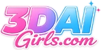 3D AI Girls Logo